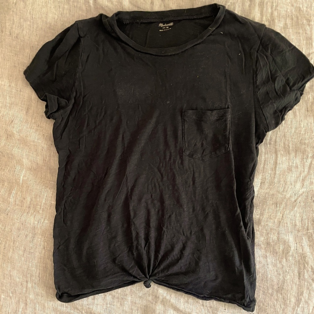 Madewell black t shirt medium